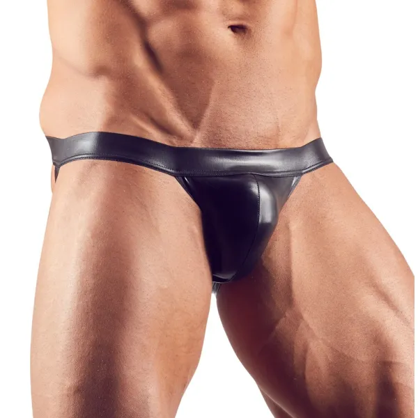 Intimo Uomo Sexy Jockstrap nero