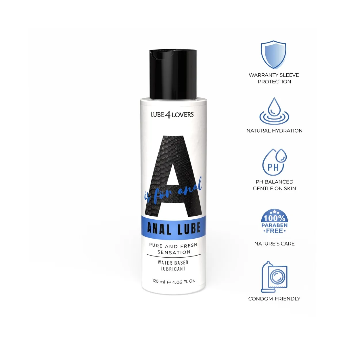 Lubrificante anale classico a base acqua