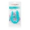 Doppio dildo in silicone azzurro 30,5 cm Doppio dildo in silicone azzurro 30,5 cm