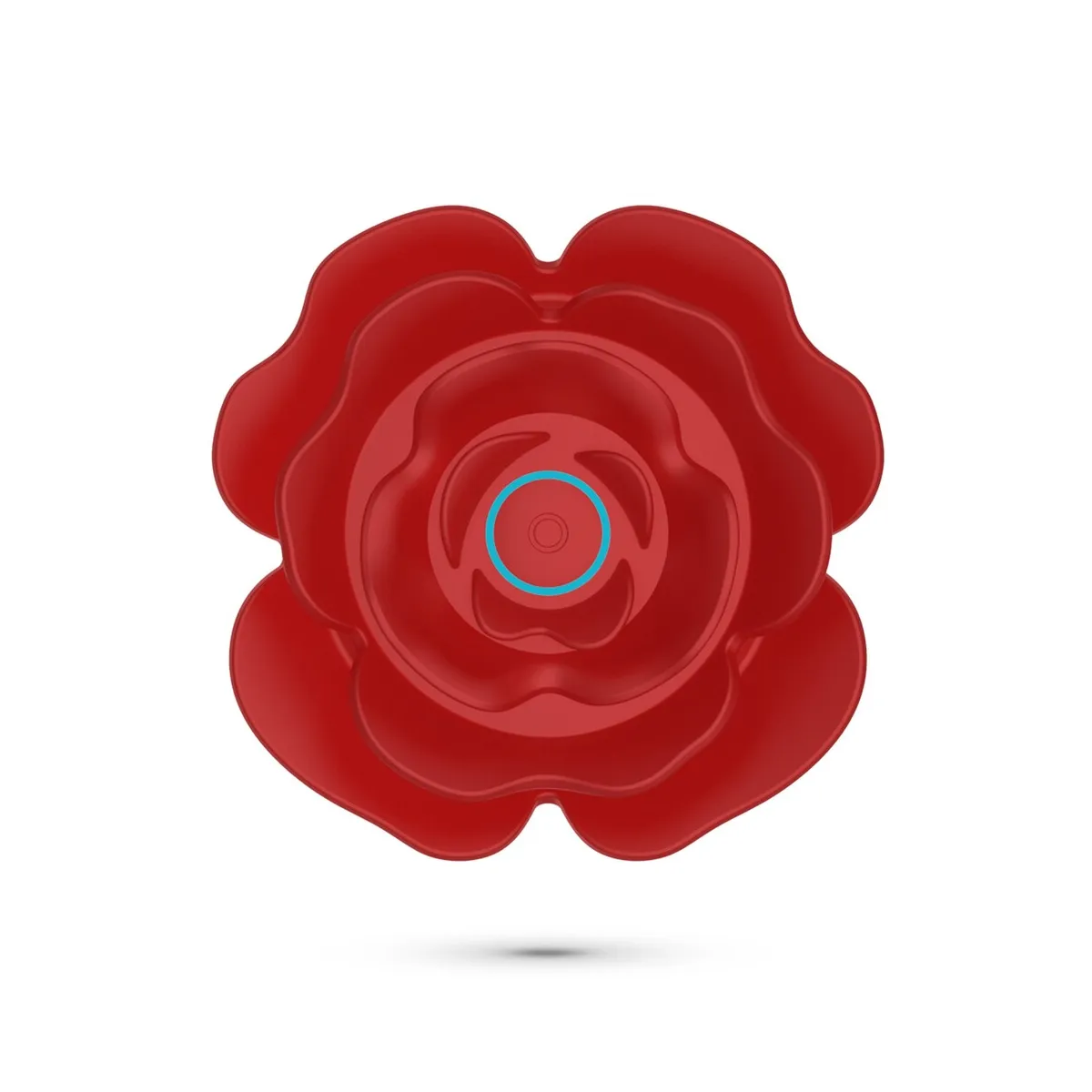 Vibratore anale sfere graduali base a rosa