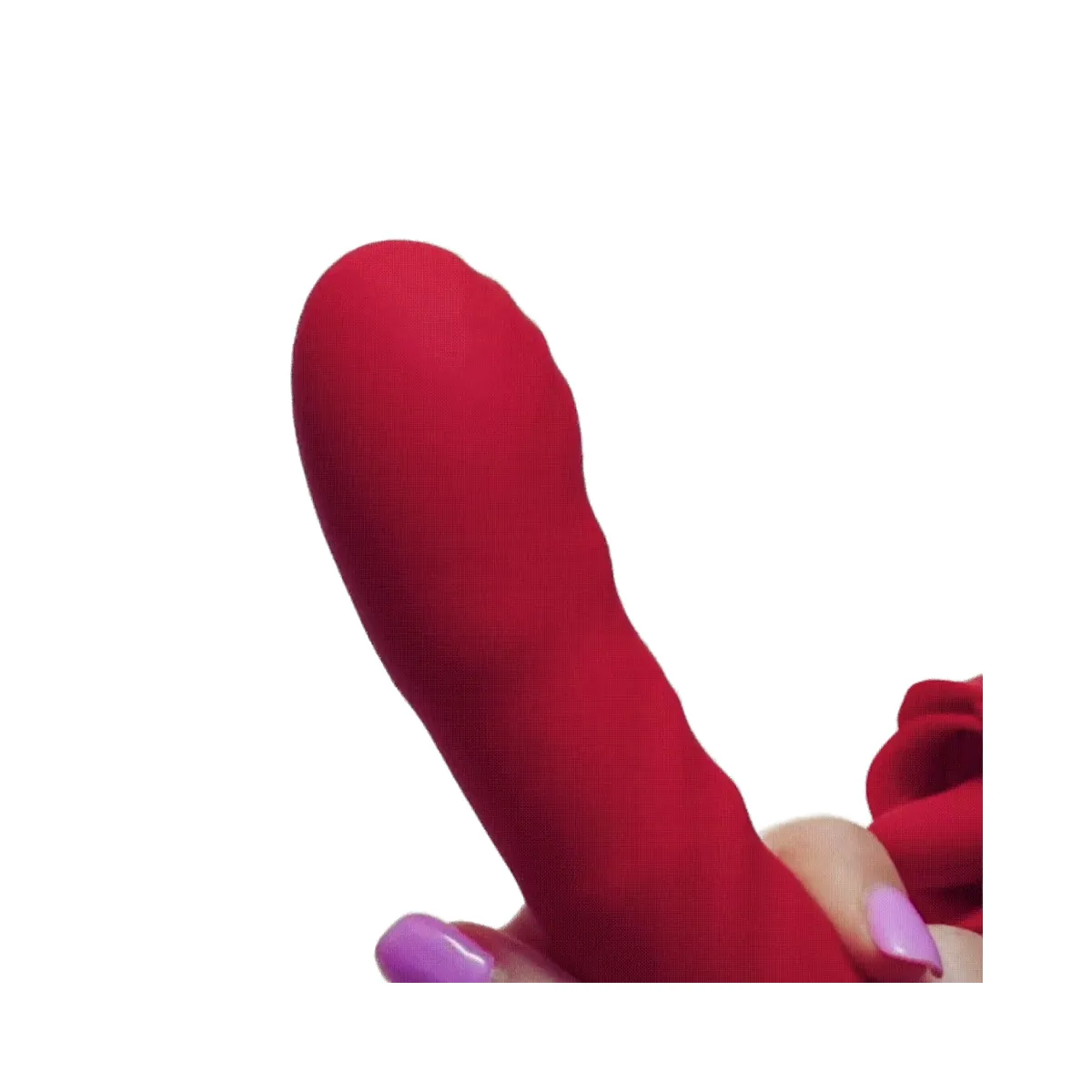 Vibratore Doppio a spinta con lingua