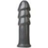 Plug anale XXL con rilievi stimolanti
