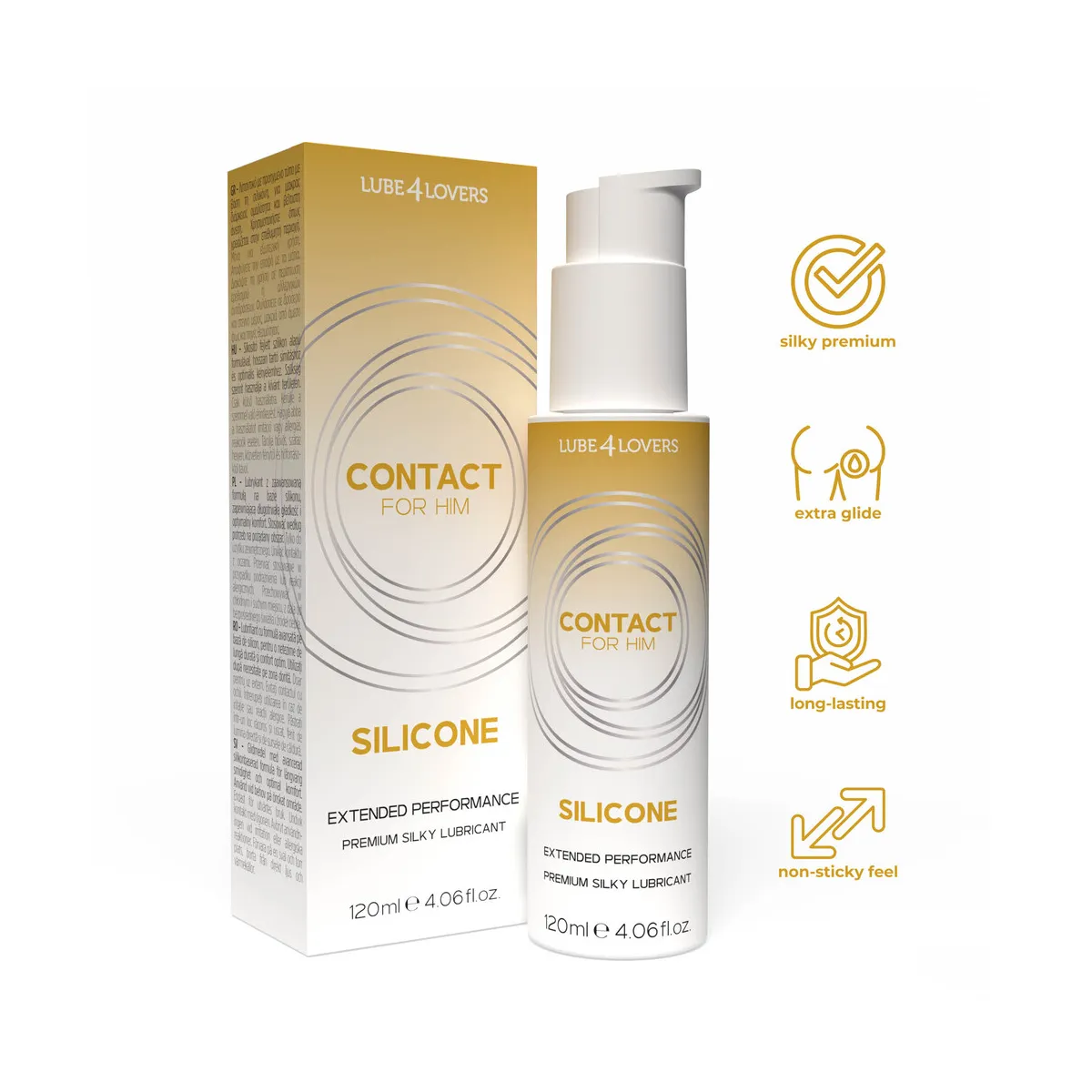 Lubrificante al silicone lunga durata 120 ml