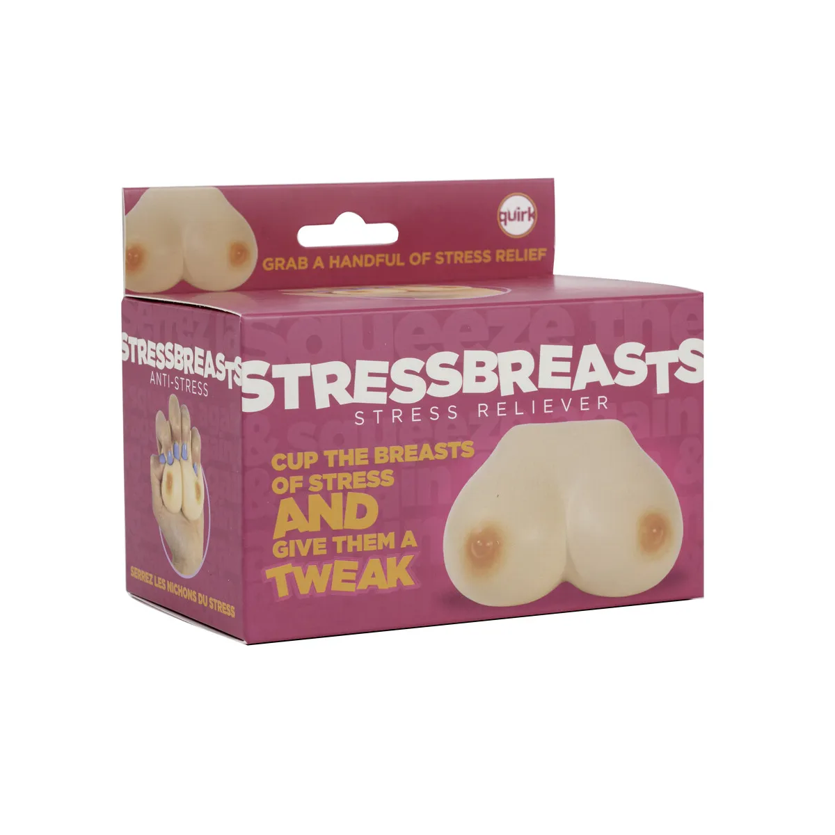 Antistress seno gadget morbido 9 cm