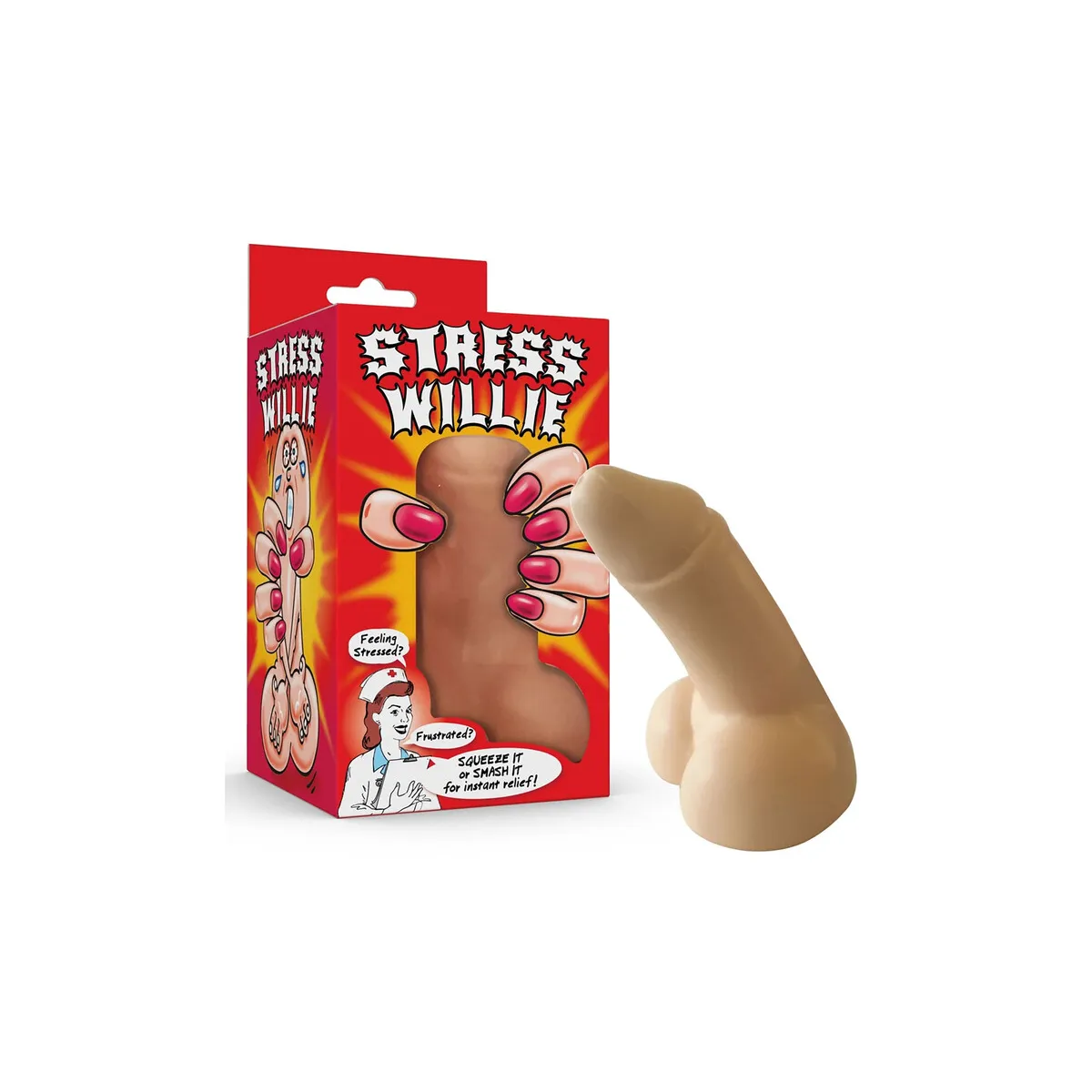 Pene antistress con testicoli 12 cm