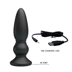 Vibratore anale per prostata con telecomando