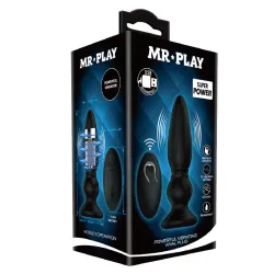 Vibratore anale per prostata con telecomando