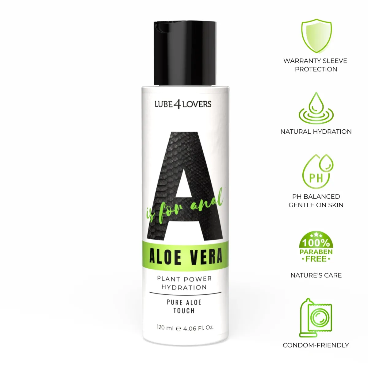 Lubrificante anale con aloe vera