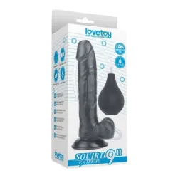 Fallo realistico eiaculante con ventosa 23 cm