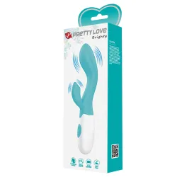 Vibratore rabbit doppia stimolazione 20 cm