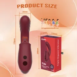 Vibratore doppia stimolazione e tapping