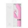 Vibratore rabbit con stimola clitoride rosa Vibratore rabbit con stimola clitoride rosa