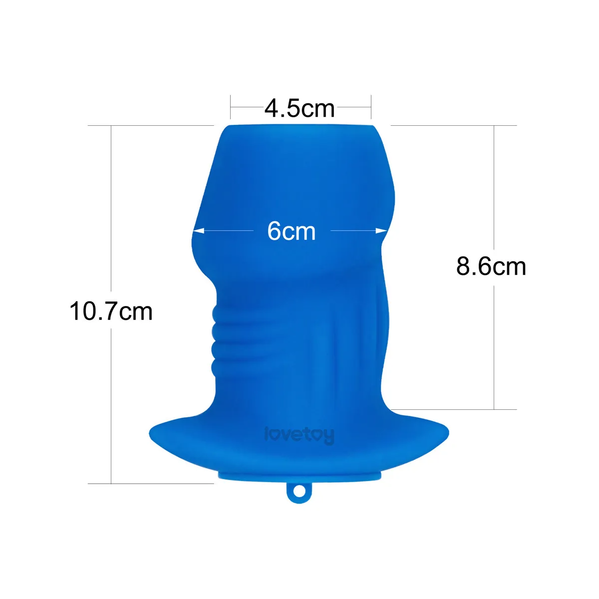 Divaricatore anale cavo con tappo 10,7 cm