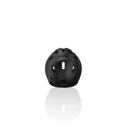 Gabbia pene in silicone nero Mancage