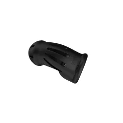 Gabbia pene in silicone nero Mancage
