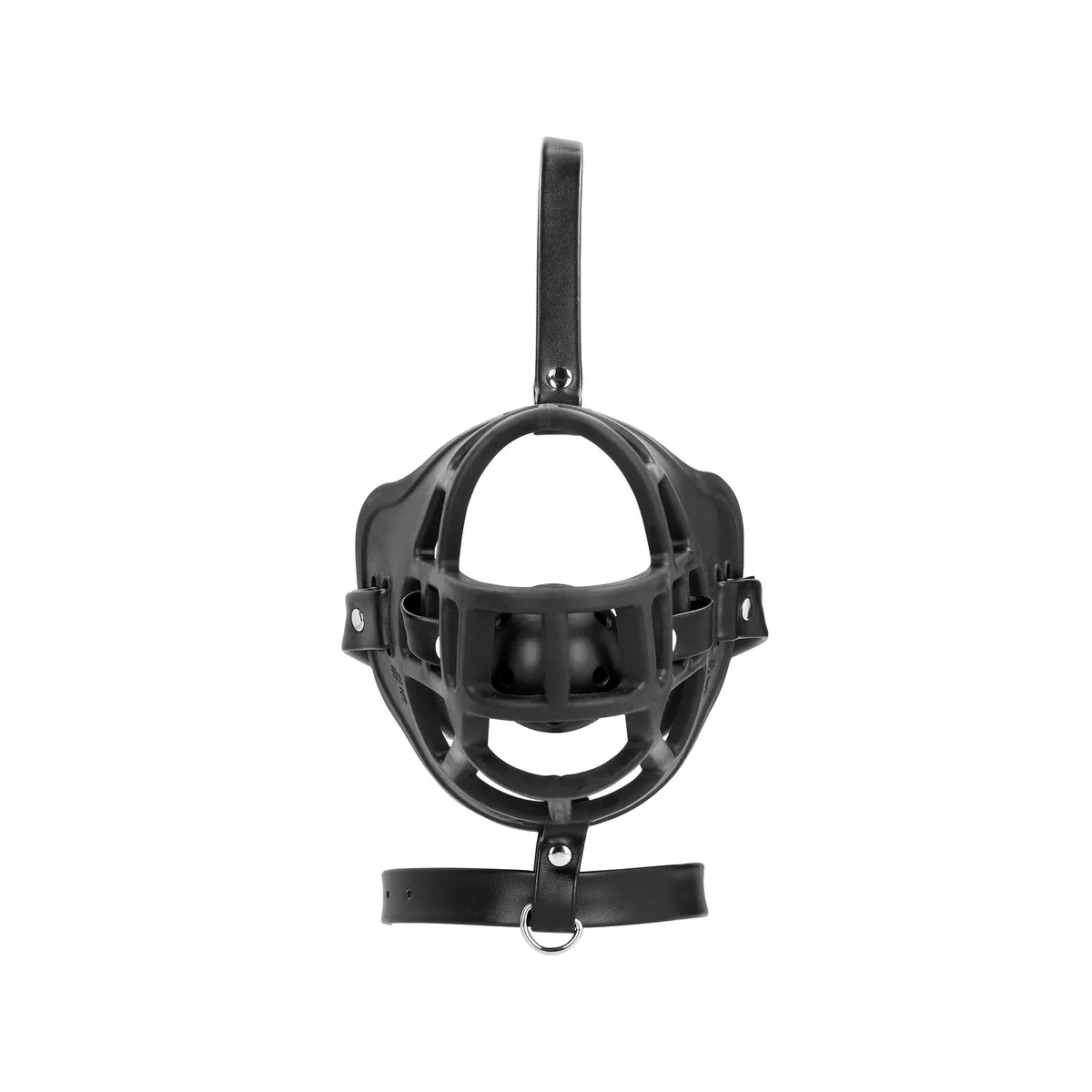 Museruola BDSM regolabile con ball gag