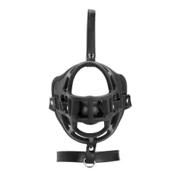 Museruola BDSM regolabile con ball gag