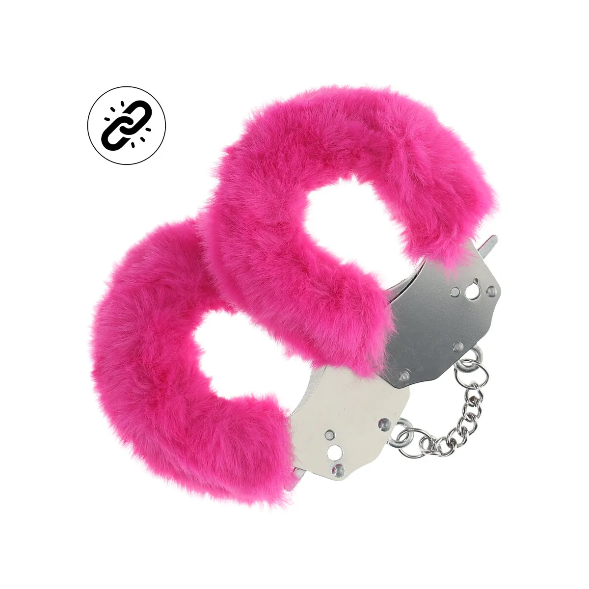 Manette morbide in metallo con sgancio rapido