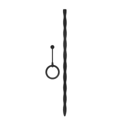 Sonda Uretrale con Anello Fallico in Silicone