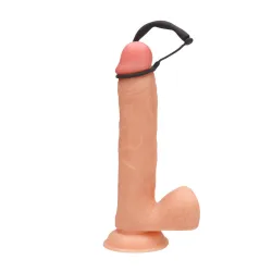 Sonda Uretrale con Anello Fallico in Silicone