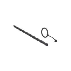 Sonda Uretrale con Anello Fallico in Silicone