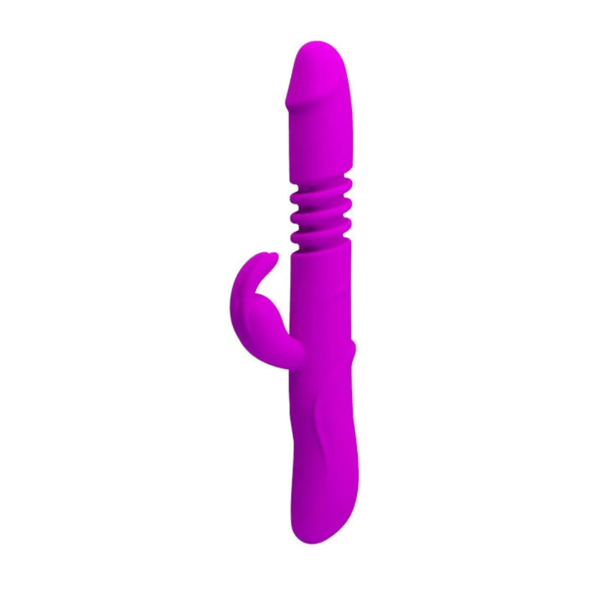 Vibratore rabbit con spinta e sfere rotanti