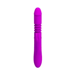Vibratore rabbit con spinta e sfere rotanti
