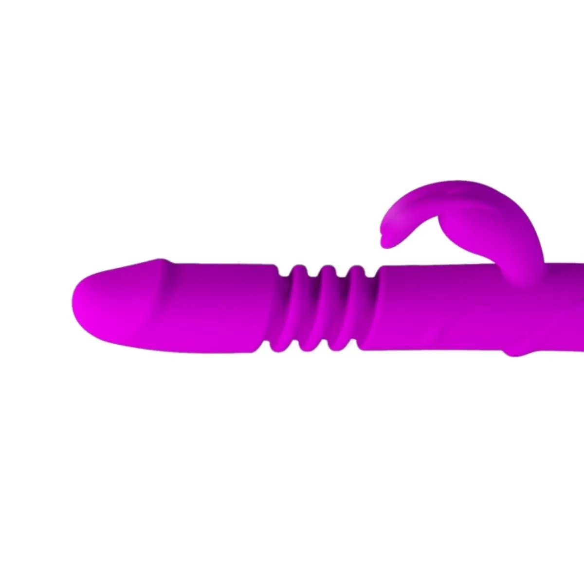 Vibratore rabbit con spinta e sfere rotanti