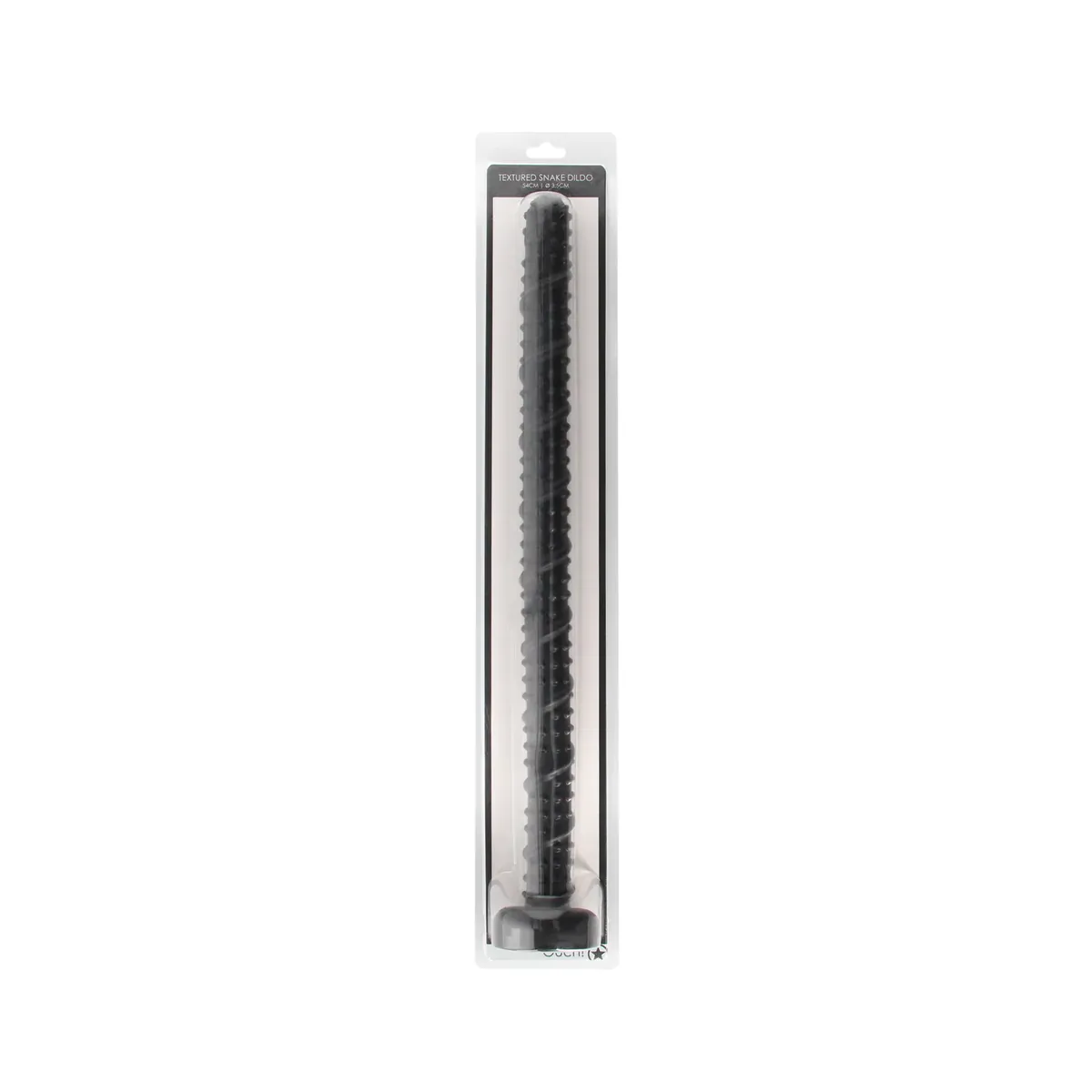 Dildo anale con rilievi Snake 52 cm