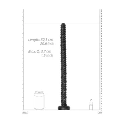 Dildo anale con rilievi Snake 52 cm
