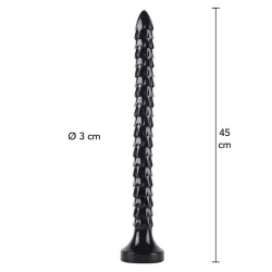 Dildo anale Snake a squame da 45 cm