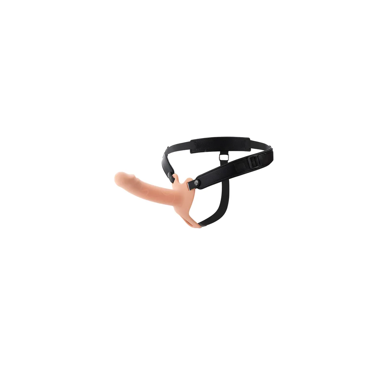 Imbracatura Strap-on con dildo cavo 16,5 cm