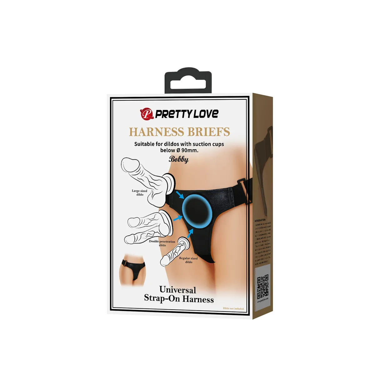 Tanga strapon con piastra per dildo