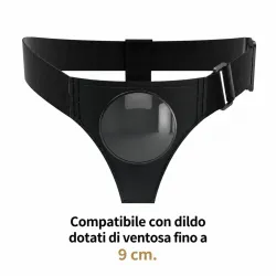 Tanga strapon con piastra per dildo