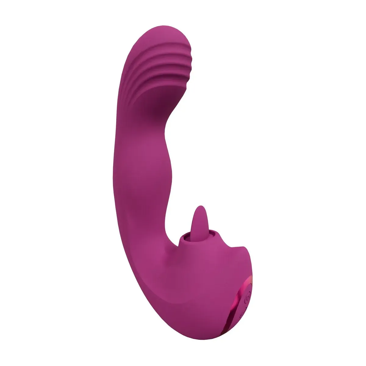 Vibratore vaginale effetto dita con linguetta