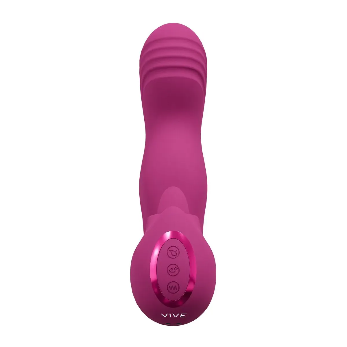 Vibratore vaginale effetto dita con linguetta