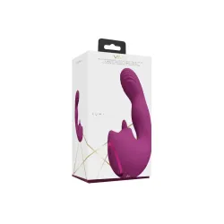 Vibratore vaginale effetto dita con linguetta