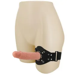 cintura strap-on da coscia con dildo 17 cm