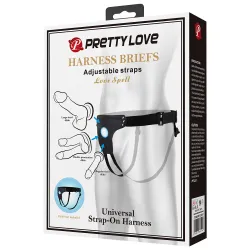 Imbracatura strap-on a slip per dildo