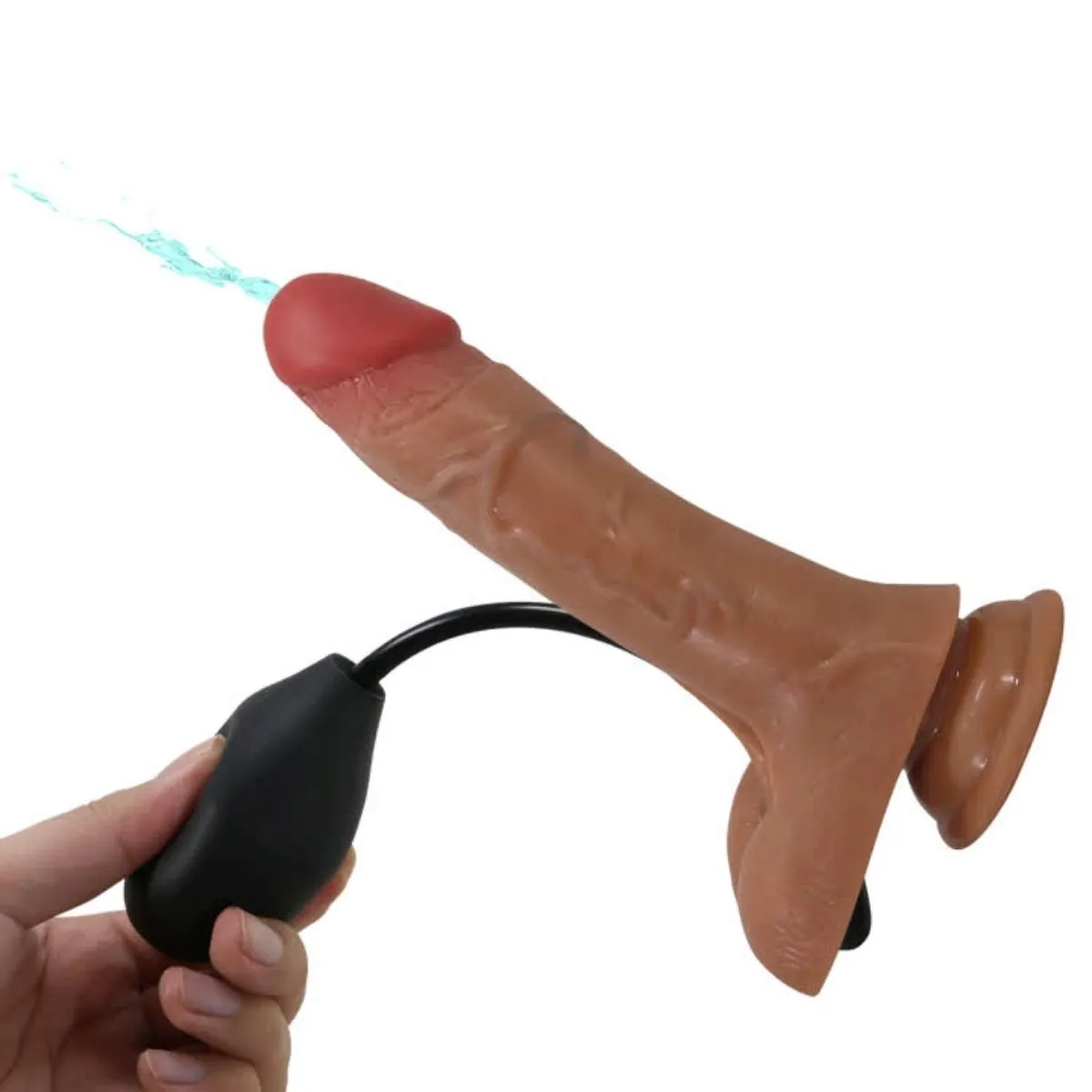 Cintura Strap On Vibrante ed Eiaculante 20 cm