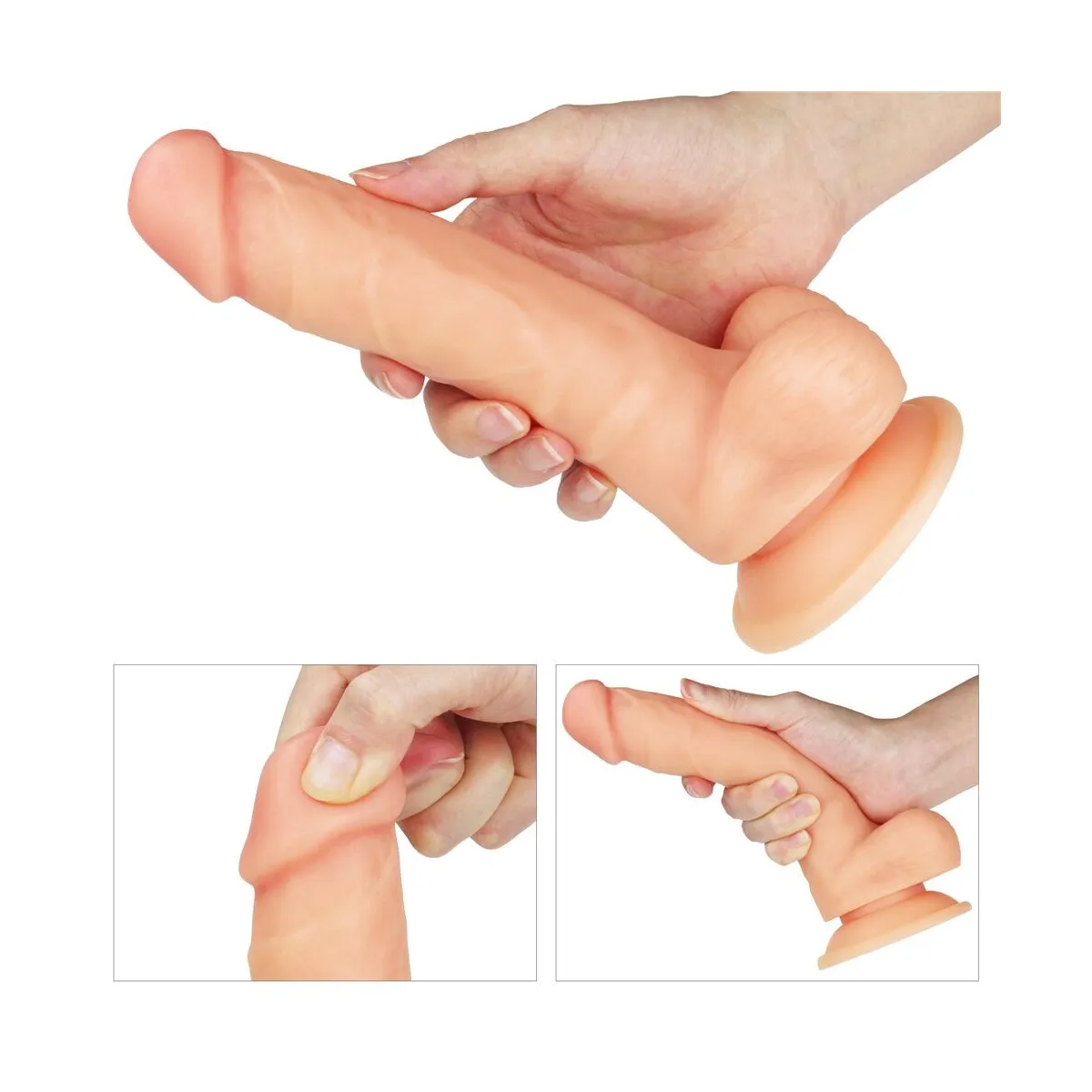 Cintura Strap-On con Dildo Removibile 20 cm
