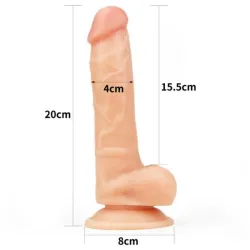 Cintura Strap-On con Dildo Removibile 20 cm