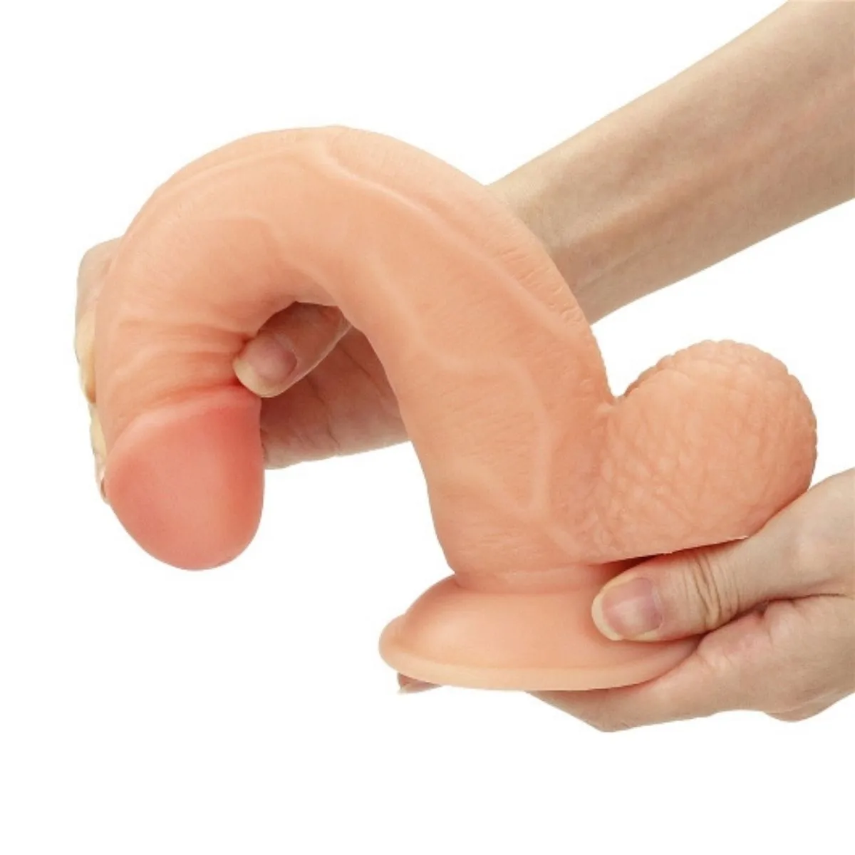 Cintura strap-on con dildo removibile 21,5 cm