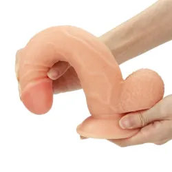 Cintura strap-on con dildo removibile 21,5 cm