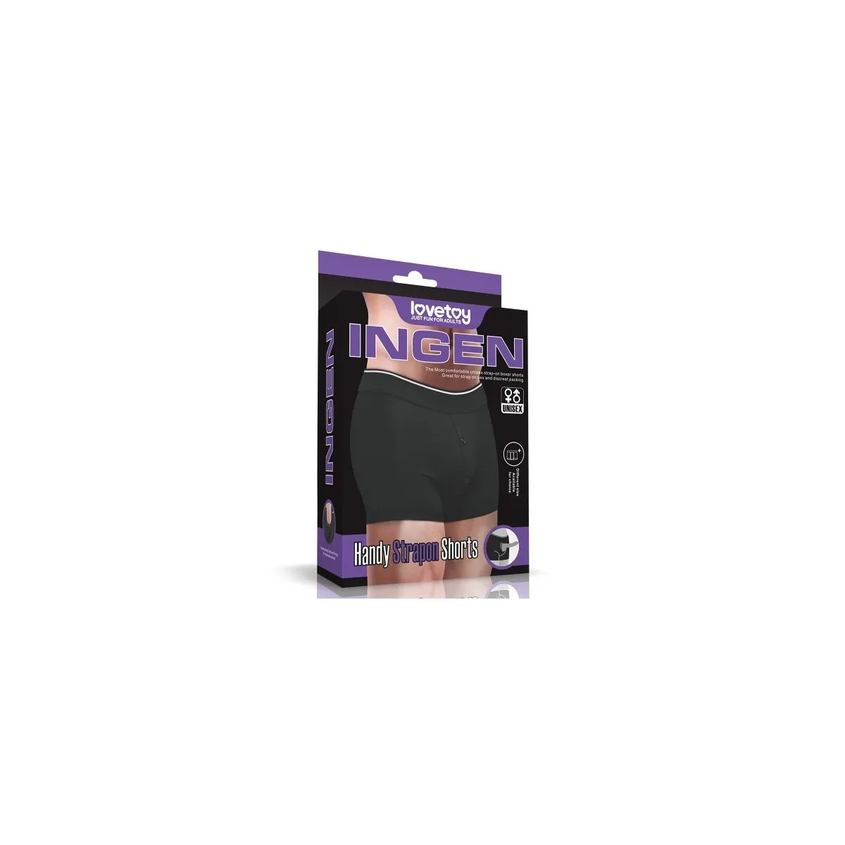 Boxer unisex per packer FTM e strapon