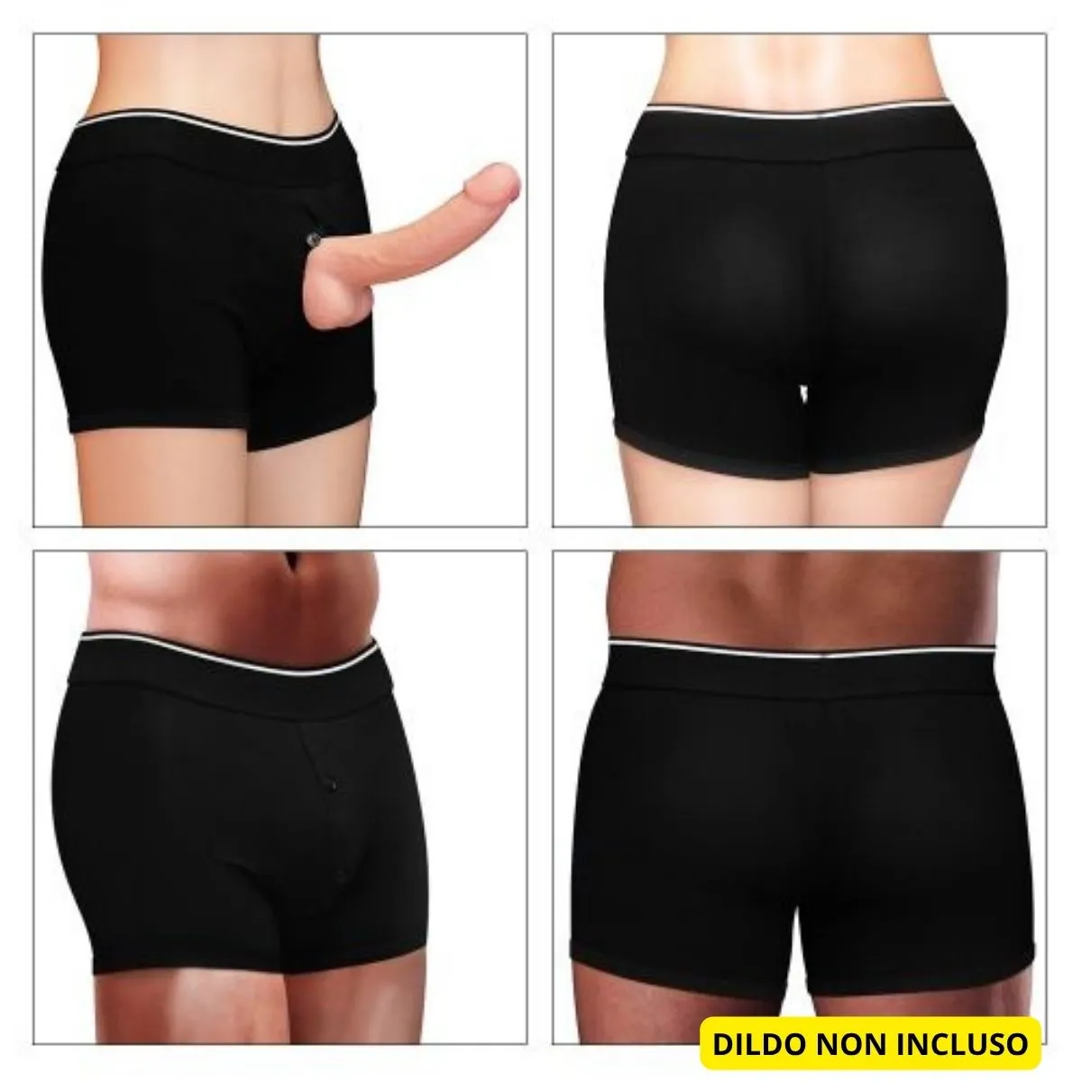 Boxer unisex per packer FTM e strapon