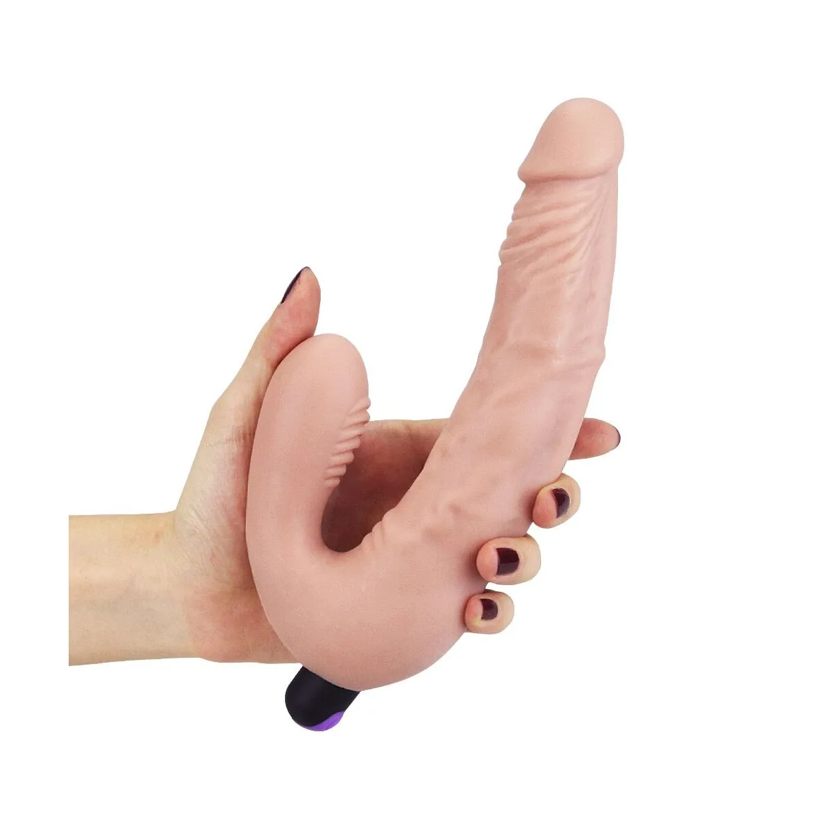 Dildo strapon indossabile doppia stimolazione