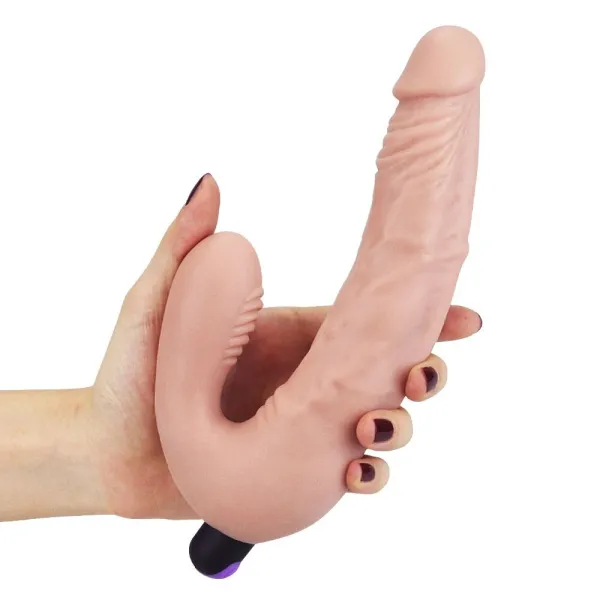 Dildo strapon indossabile doppia stimolazione