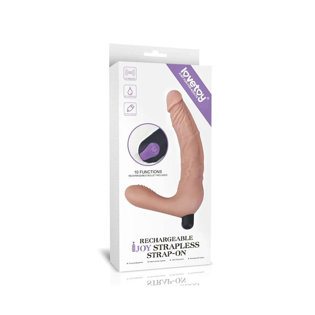 Dildo strapon indossabile doppia stimolazione