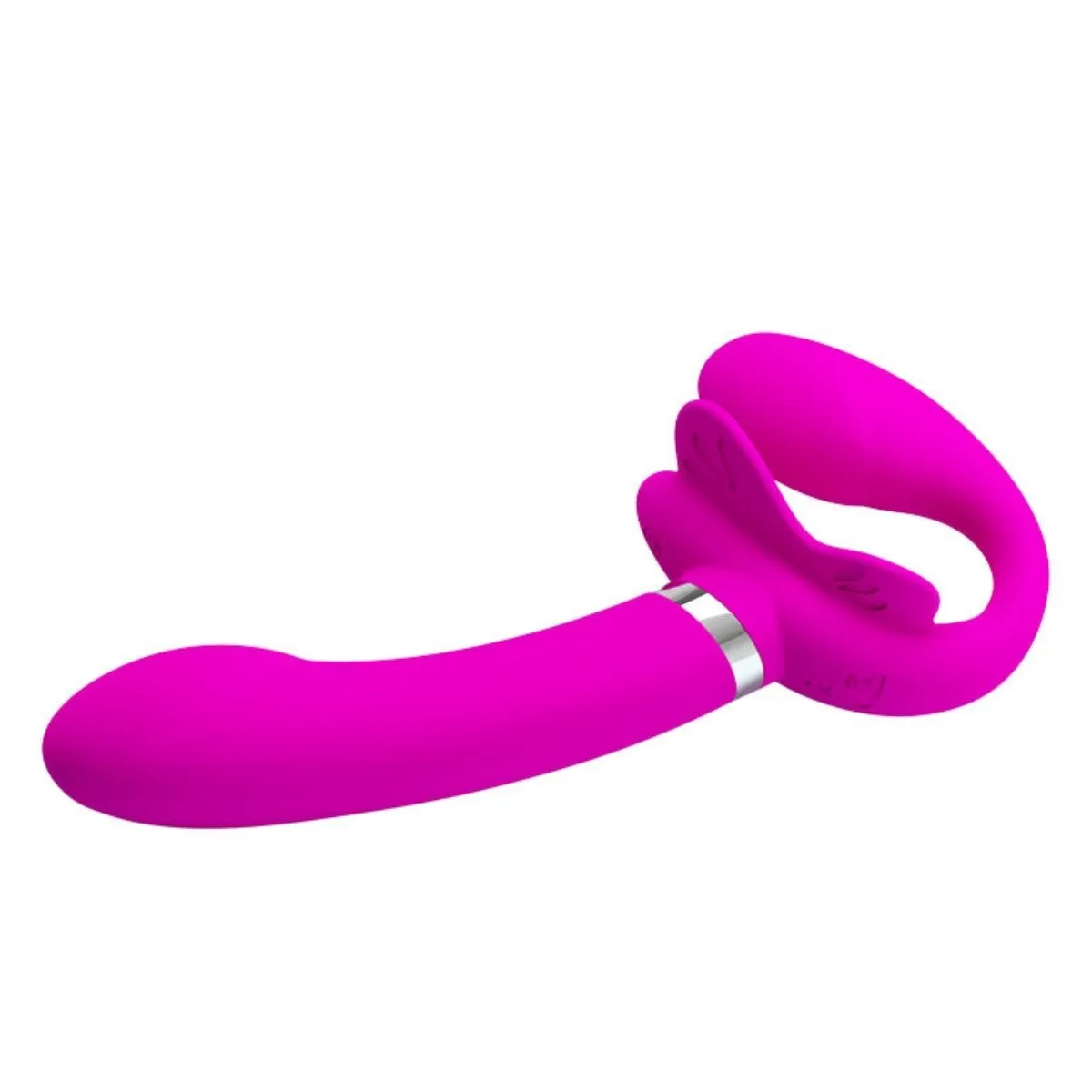 Dildo strapon vibrante stimolatore clitorideo